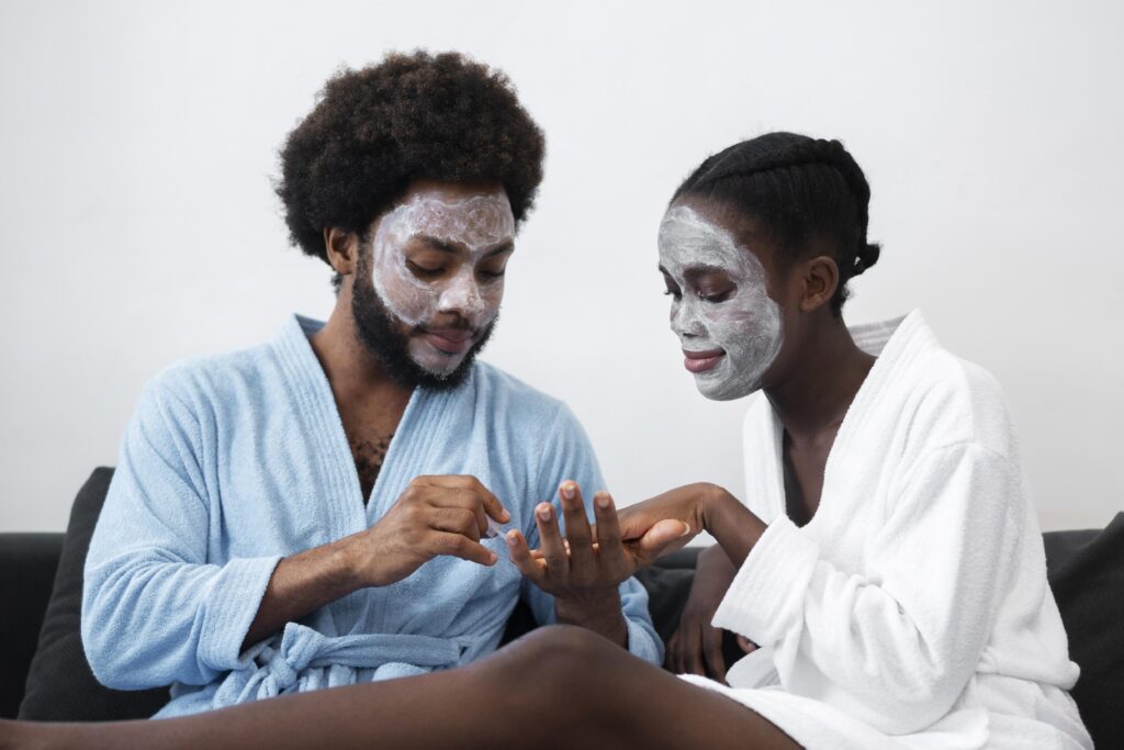 Skin care is for men and women both.